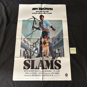 The Slams Original 1973 One Sheet Movie Poster