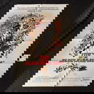 Five on the Black Hand Side Original 1973 1 Sheet: Five on the Black Hand Side Original 1973 One Sheet Movie Poster. Blaxploitation. Staring Clarice Taylor, Leonard Jackson, Dimensions 27x41. All items are sold as is. Please look at pictures