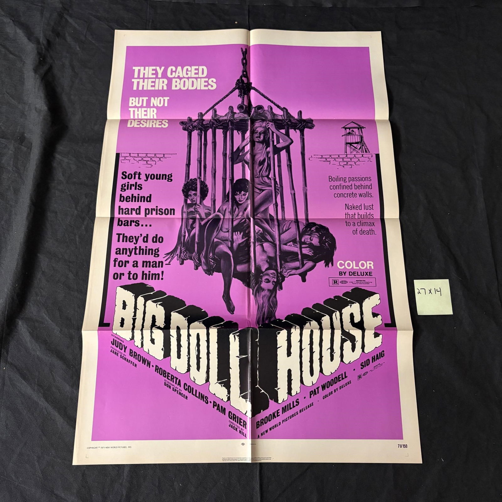 Big Doll House Original 1971 One Sheet (1 of 3)