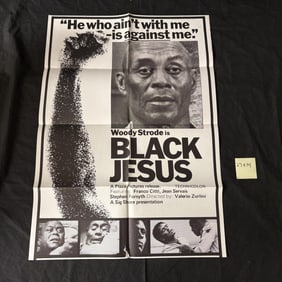 Black Jesus Original 1968 One Sheet