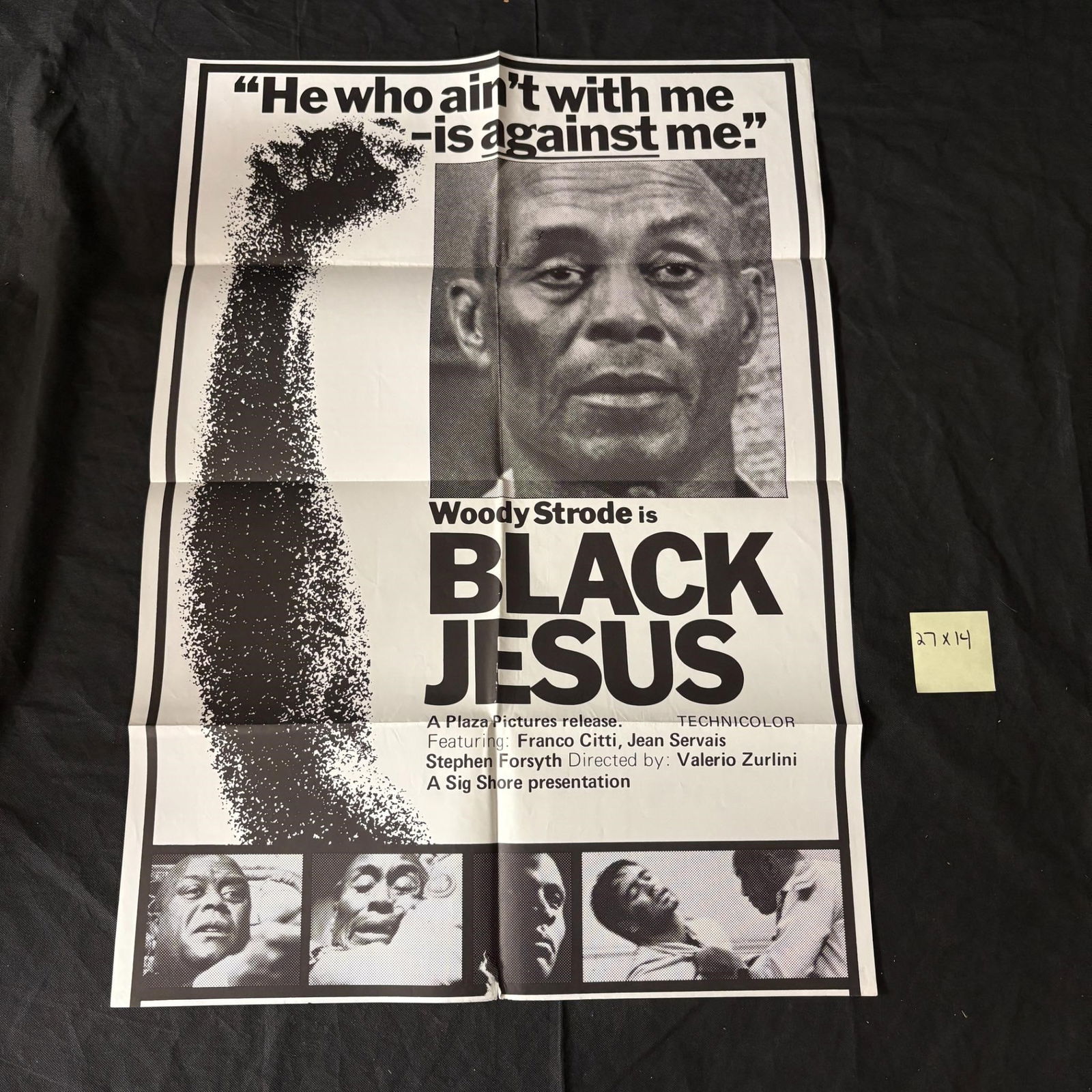 Black Jesus Original 1968 One Sheet (1 of 3)