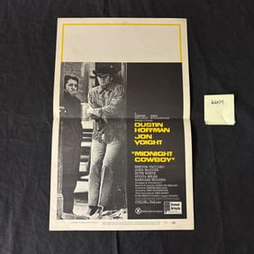 Midnight Cowboy Original 1969 Window Card Movie Poster