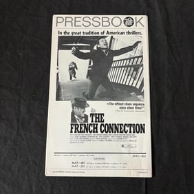 The French Connection Original 1971 Press Book