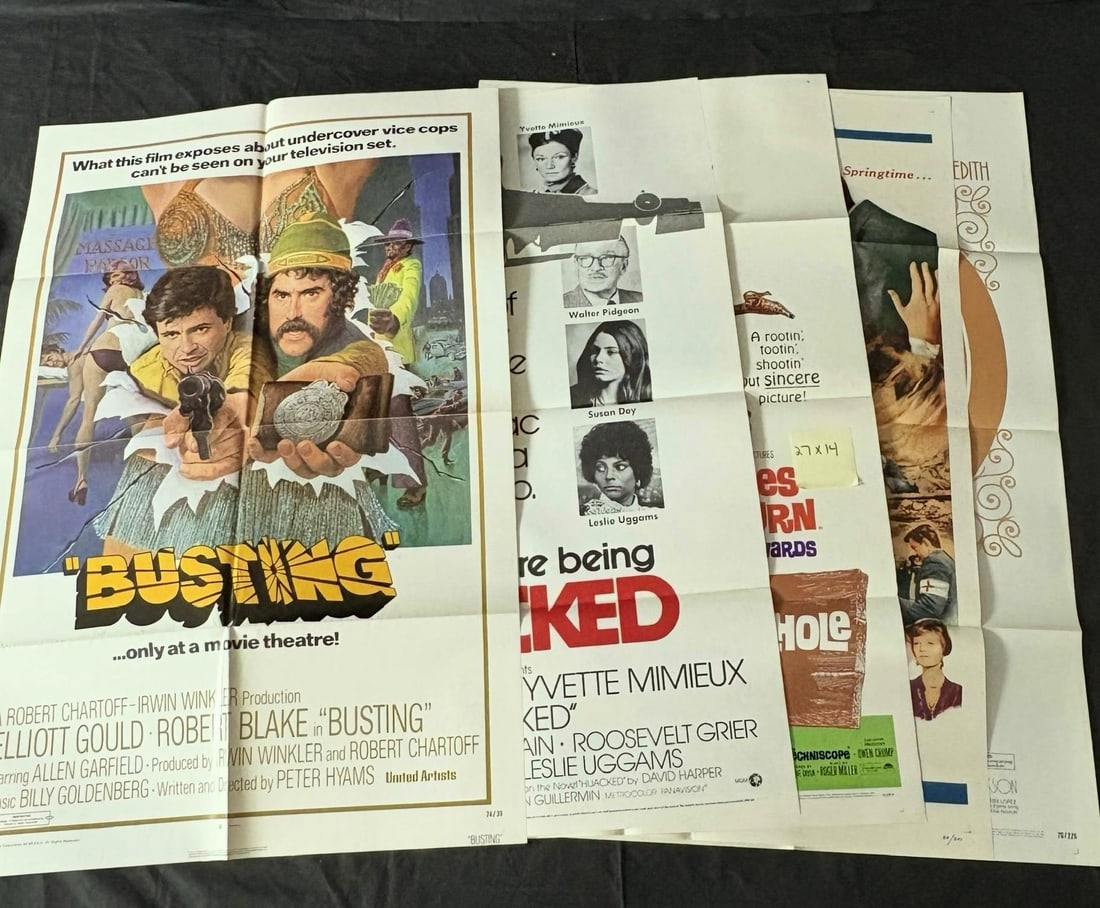 60s & 70s Original Movie Poster Lot, Skyjacked (1 of 7)