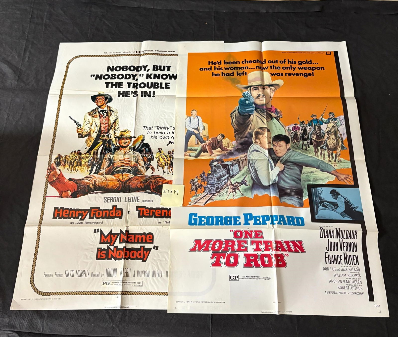 Original Vintage Western Movie Posters 1970s (1 of 3)