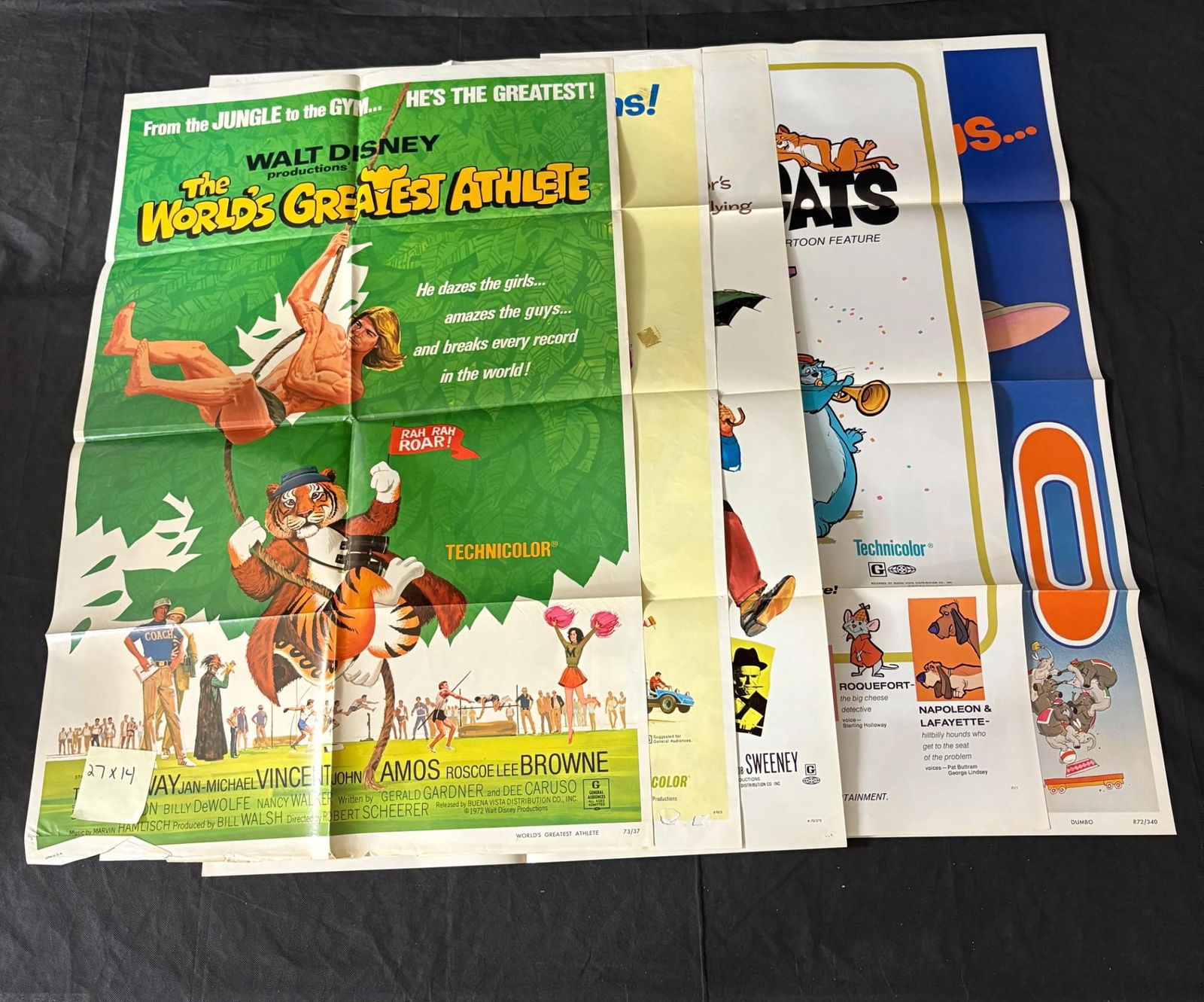 Original Disney One Sheet Movie Posters (1 of 6)