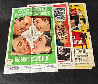 1960s, and 50s Original One Sheet Posters