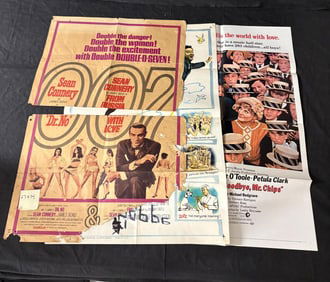Original Vintage Movie Posters, James Bond