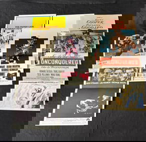 Vintage Window Cards, ad, and Insert Movie Poster