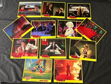 Large lot of Dick Tracy Lobby Cards