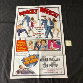 One Spy Too Many Original 1966 One Sheet