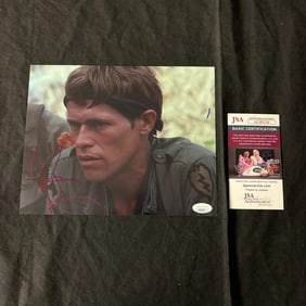Willem Dafoe Signed Photo, JSA COA