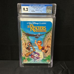 CGC 9.2 Disney's Rescuers Down Under