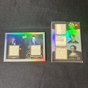 Lincoln, Jefferson, Franklin Relic Cards
