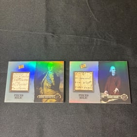 Washington, Adams Relic Cards, Writing