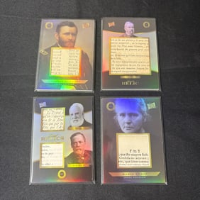 Grant, Bell, Curie + Relic Cards