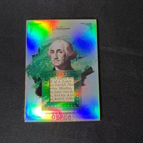 George Washington Relic Card #/50