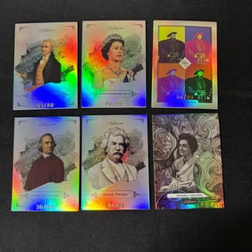 Hamilton, Elizabeth, Twain + #/99 Parallel Cards