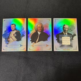 Rockefeller Relic Card, Bach #/15 +