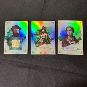 Claude Monet Relic Card #/50 + Parallels #/50