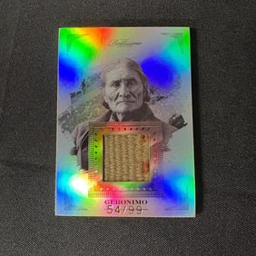Geronimo Relic Material Card #/99