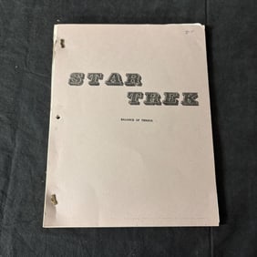 Star Trek Original Series Script BOT