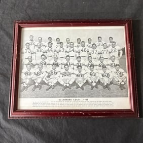1948 Baltimore Colts Photo