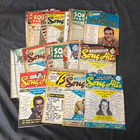Song Hits & Hit Parade Vintage Magazines 1940's