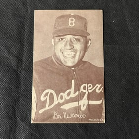 Don Newcomb sport card