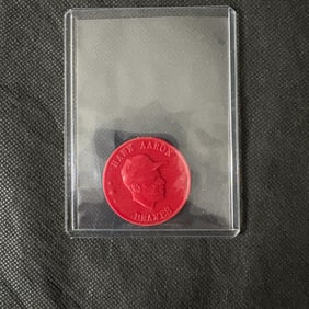 Hank Aaron 1959 Armour Coin
