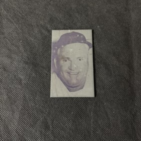 Roger Hornsby Newspaper Printing Plate