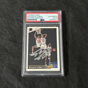 PSA/DNA Shaquille O'Neal Auto Basketball Card