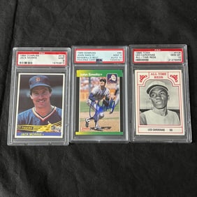 PSA 9 Auto 10 John Smoltz Auto, ++