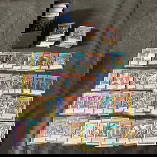 Large lot of Modern Yu-Gi-Oh Cards, Foils: All items are sold as is. Please look at pictures carefully to determine what you believe are the condition of each lot. By choosing which card to use to register to bid, you authorize us to use the c