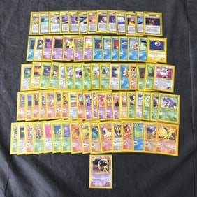 Gym Challenge Pokemon Card Lot
