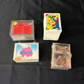 Misc Card lot, Campbell Complete Set, Disney +