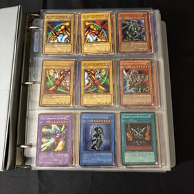 Vintage and Modern Yu-Gi-Oh Card Binder