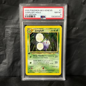 PSA 8 Jumpluff Holo 1st Edition Neo Genesis
