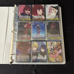 Binder of Oshi No Ko Weiss Schwarz Cards, SRs +