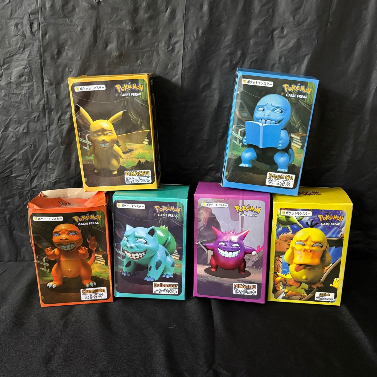 Troll Face Pokemon Statues (1 of 4)