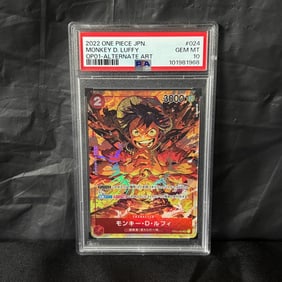 PSA 10 Monkey D. Luffy Alt Art OP01 Jpn