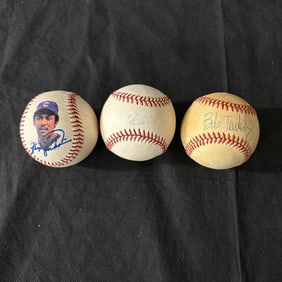 Gavey Lim Ed, Jenkins, + Signed Baseballs