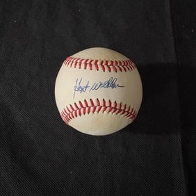 Hoyt Willhelm Signed Baseball