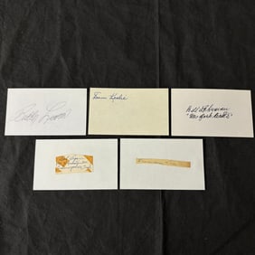 1920s and 30s Baseball Player Autos