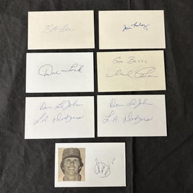 1960s Baseball Player Autographs, Lonborg