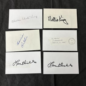 1950s Baseball Player Autos, Kline +