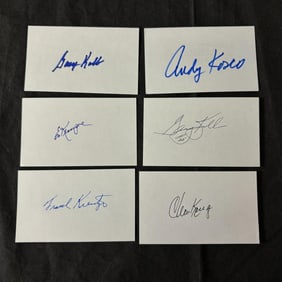 1960s Baseball Player Autos, Ed Krane Pool