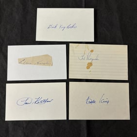 1940s Baseball Player Autos, Kinder