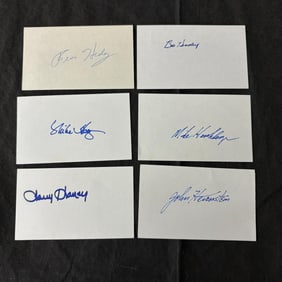1960s Baseball Player Autos, Hendley