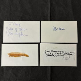 1920s & 30s Baseball Player Autos, Heffner